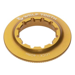 Wolf Tooth C/L RotorLockring INT Gold