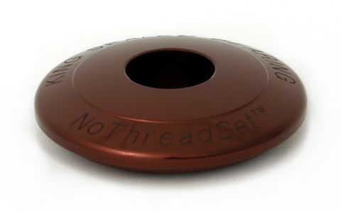 Chris King 1-1/8 Brown Stem Cap NTS SV