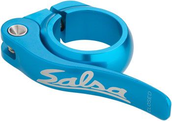 Salsa Flip-Lock Seat Collar 35.0 Teal