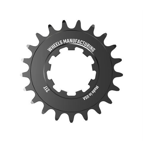 Wheels MFG Solo-XD 21t Cog Black