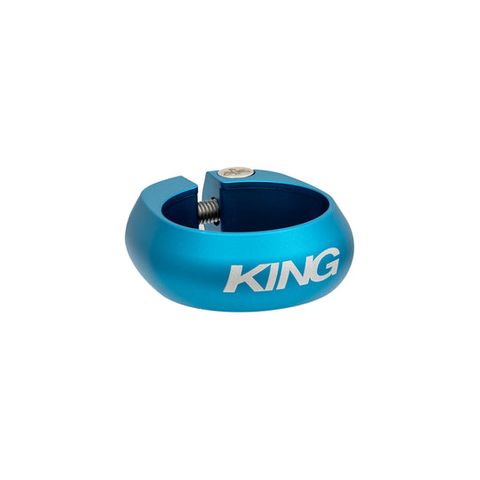 Chris King Seatpost Collar 34.9 Turquois