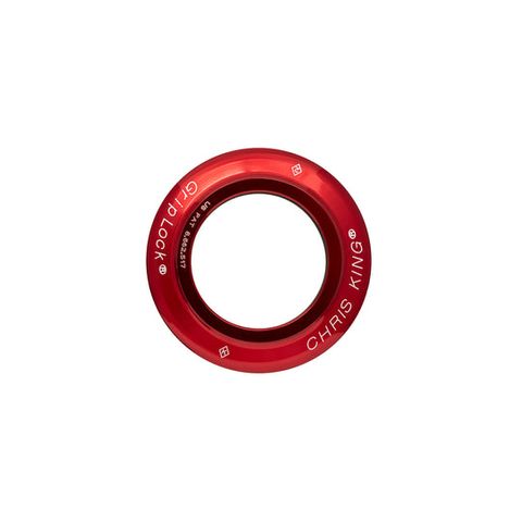 Chris King Inset Bearing Cap1 1/8  Red