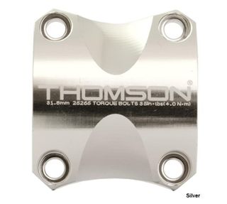 Thomson X4 31.8 Face Plate Silver
