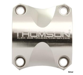 Thomson X4 31.8 Face Plate Silver