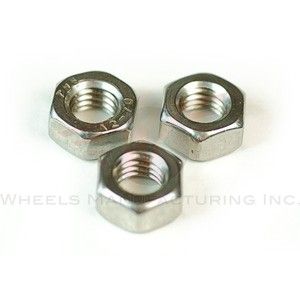 Wheels MFG M6 Hex Lock Nut SS 20 pack