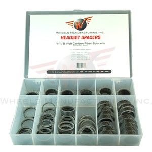 Wheels MFG 11/8 Spacer kit Carbon 62p