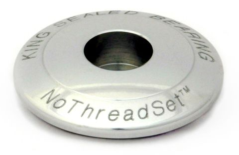 Chris King 1-1/8 Silver Stem Cap NTS SV