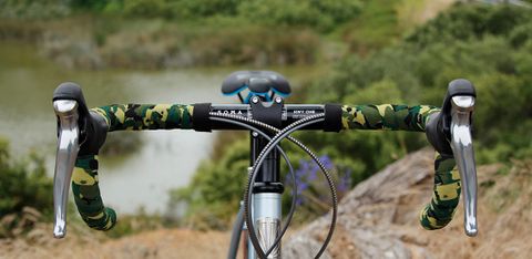 Soma Bar Tape Striated Camo Green