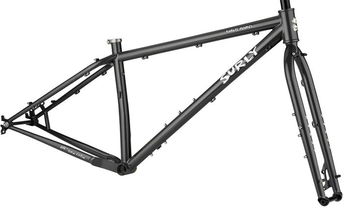 SURLY KARATE MONKEY FRAMESET HI VIZ BLACK