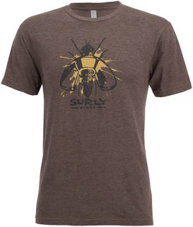 Surly Wingnut T-Shirt Brown SM