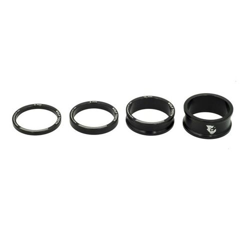 Wolf Tooth Headset Spacers Black Kit