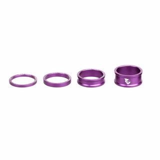Wolf Tooth Headset Spacers Purple Kit