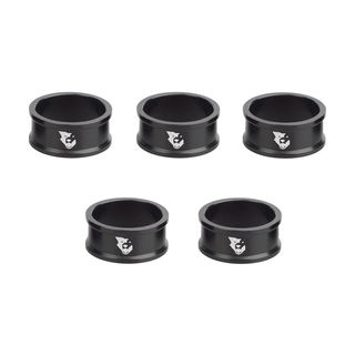 Wolf Tooth Headset Spacers Black 15mm x5