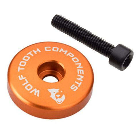 Wolf Tooth StemCap 5mm Spacer Orange