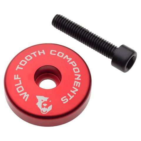 Wolf Tooth StemCap 5mm Spacer Red