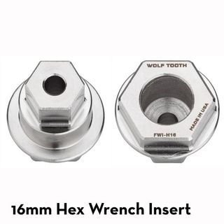 Wolf Tooth PackWrench SteelHexInsert 16m