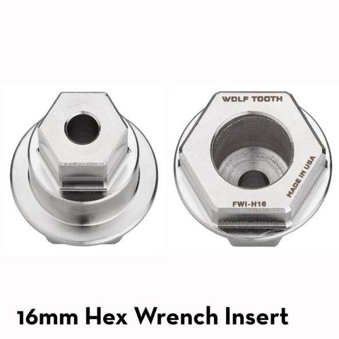 Wolf Tooth PackWrench SteelHexInsert 16m