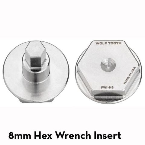 Wolf Tooth PackWrench SteelHexInsert 8mm