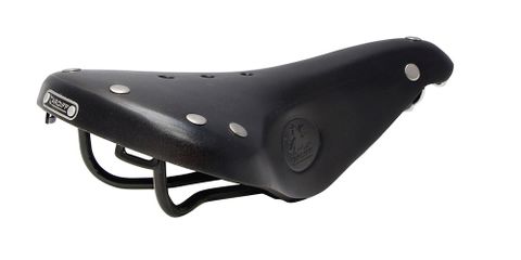 Cardiff Harlech Leather Saddle Black