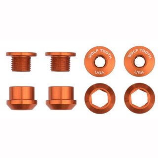 Wolf Tooth Chainring 1x bolt+nut 4xOrang