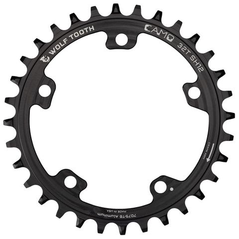 Wolf Tooth CAMO AlumChainring 30t 12SHIM