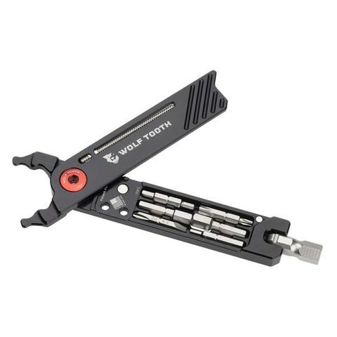 Wolf Tooth 8-Bit Pliers Red Bolt