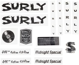 Surly Midnight Special Decal Set Black