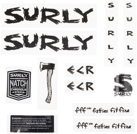 surly steamroller decals