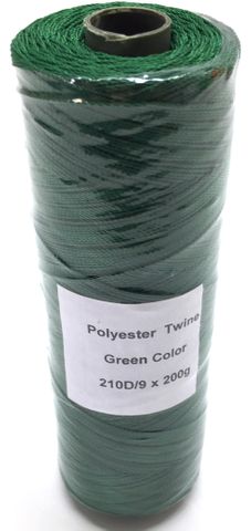 Net Mending Twine Green 125g