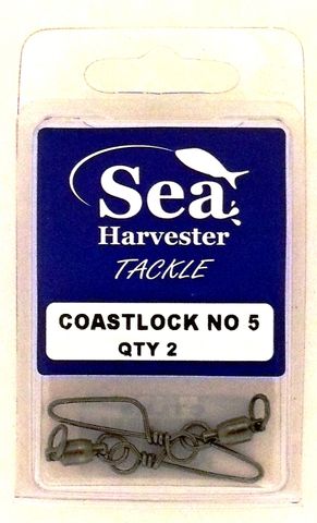 Game Coastlock Swivel 5/2 Pack 90Lb Test