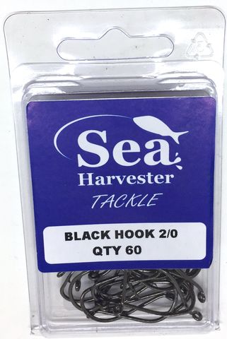 Black Beak Hook 2/0 Bulk 60