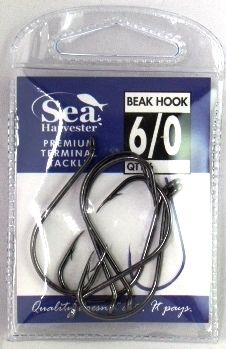 Black Beak Hook 6/0 Pkt 6