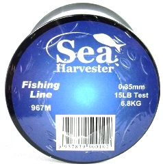 SEA HARVESTER FISHING LINE 1/4 LB MONO 60LB 211M EA