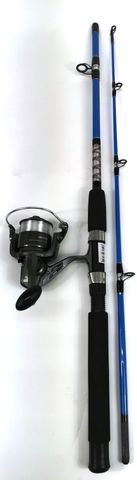 4'6" SPIN KIDS COMBO,4000 REEL, BLUE ROD