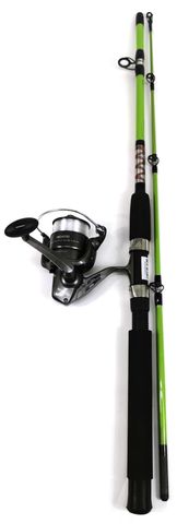 4'6" SPIN KIDS COMBO,4000 REEL ,GREEN ROD
