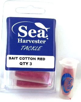 BAIT COTTON  RED COCOON (3 PACK)