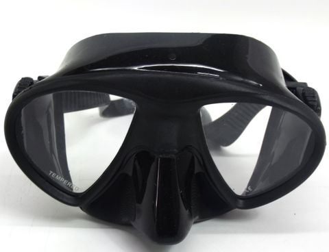 Dive Mask M219 Black Low Volume Silicon