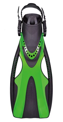 Scuba Dive Fin F81 Open Heel Green S-M