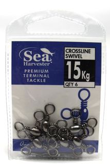BLUE CROSSLINE SWIVELS 15KG QTY 6