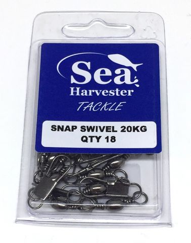 Sea Harvester Blue Snap Swivel 20Kg Bulk 18