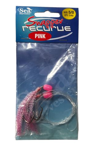 Snapper Flasher Recurve 5/0 Pink