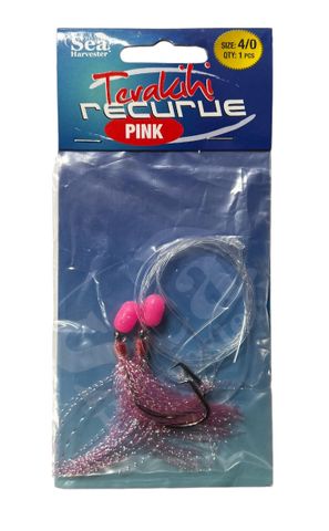 Tarakihi Flasher Recurve 4/0 Pink