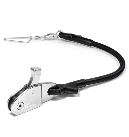 Bluewing  Outrigger Linelock Lock Pulley Single (Stainless Steel)