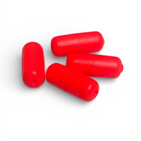 Surfcasting Bait Floats 17/7mm Red 10 Pack