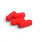 Surfcasting Bait Floats 17/7mm Lumo Red 10 Pack