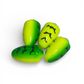 Surfcasting Bullet Floats 24/17mm Lime Tiger 4 Pack