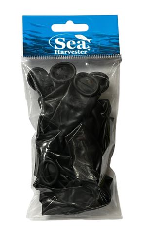 Sea Harvester Live Bait Balloons (10) Black Colour Only