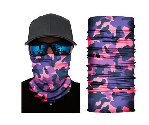 Seamless Tube Headware Pink Purple Forest