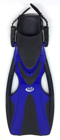 Scuba Dive Fin F81 Open Heel Blue L-XL