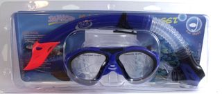MASK SNORKEL SET CHILD M237/SN125S  BLUE